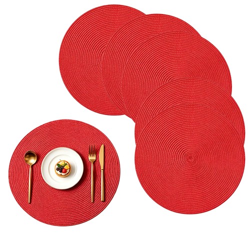 Round woven pcs - round, 4/6