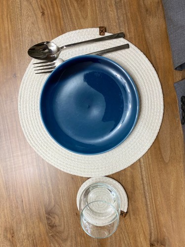Handmade straw placemats - handmade,