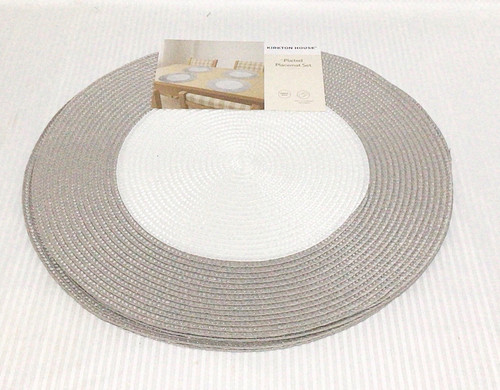Round woven placemats - woven,