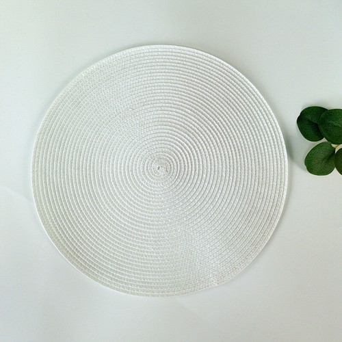38cm woven table place - woven,