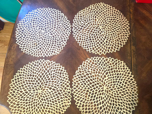 Set gold dahlia - 4,