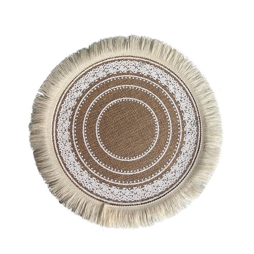 6pcs round 38cm - round,