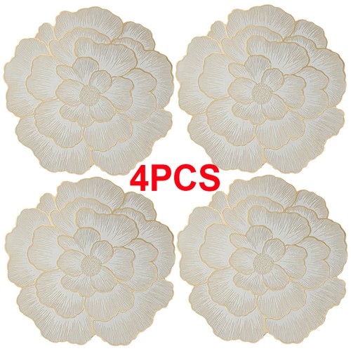 4pcs luxury flower table - 4pcs,