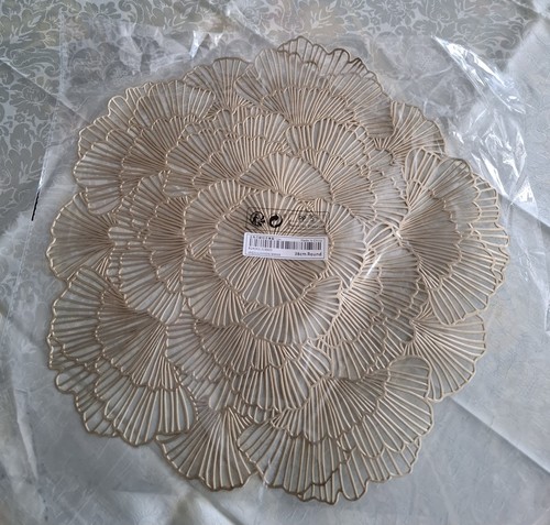 Set gold metallic vinyl - of,