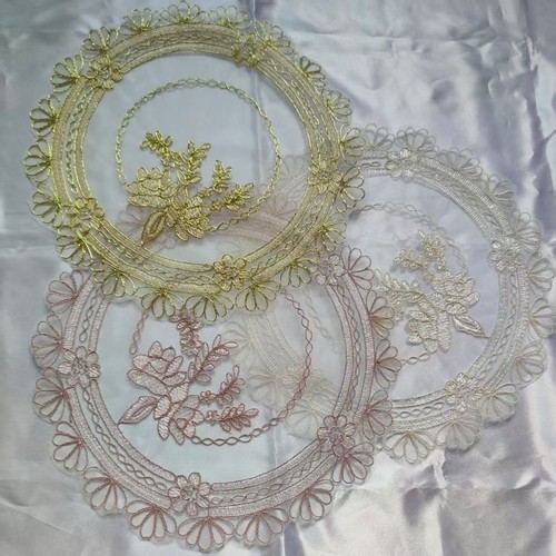 4pcs 28cm polyester - polyester, placemats