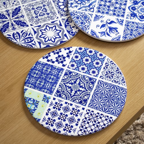 Set blue white - set, 6